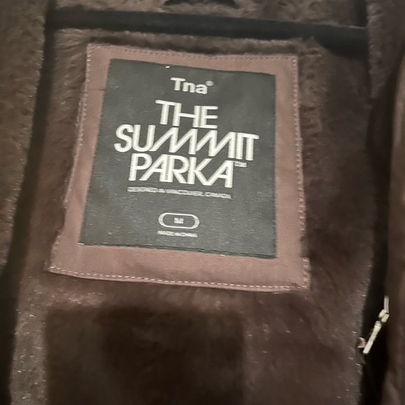 Aritizia TNA Summit Parka in Brown size M - Picture 2 of 5